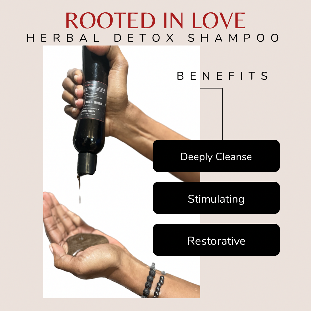 Rooted In Love Herbal Detox Shampoo